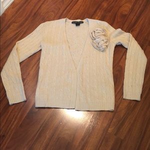RALPH LAUREN cashmere cardigan